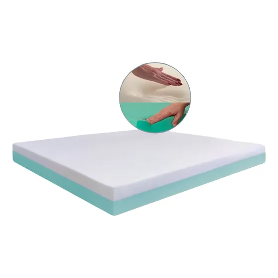 Sobrecolchon Topper Dual Memoryfoam Viscoenergética 160x190