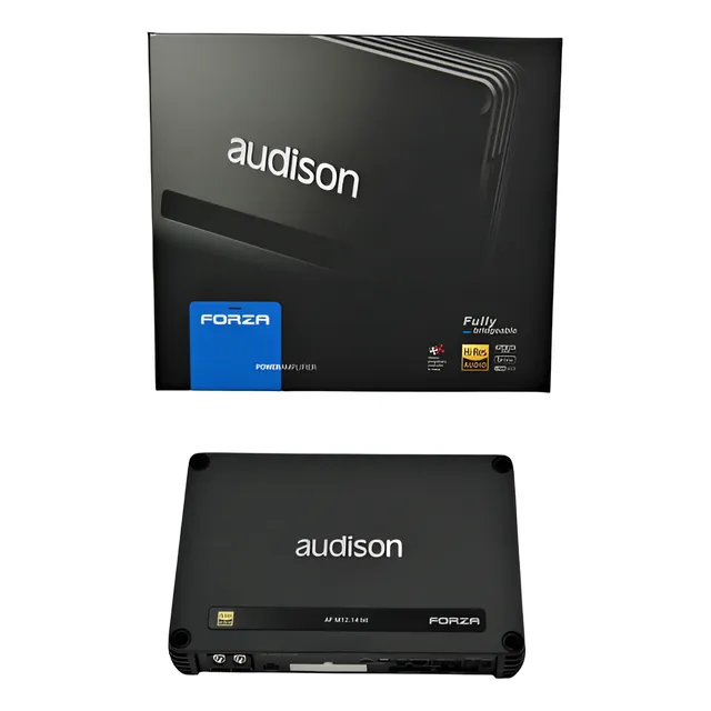 Audison Af M12.14bit Amplificador 12 Canales 1080w Rms.