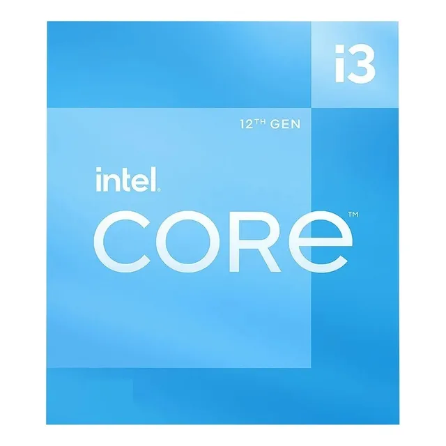 Procesador Intel Core i3-12100 BX8071512100 de 4 núcleos y 4