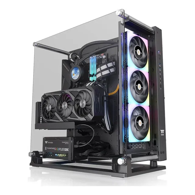 Gabinete Tt Core MP3 Tag Black - Soporte de pared Sgcc Temp