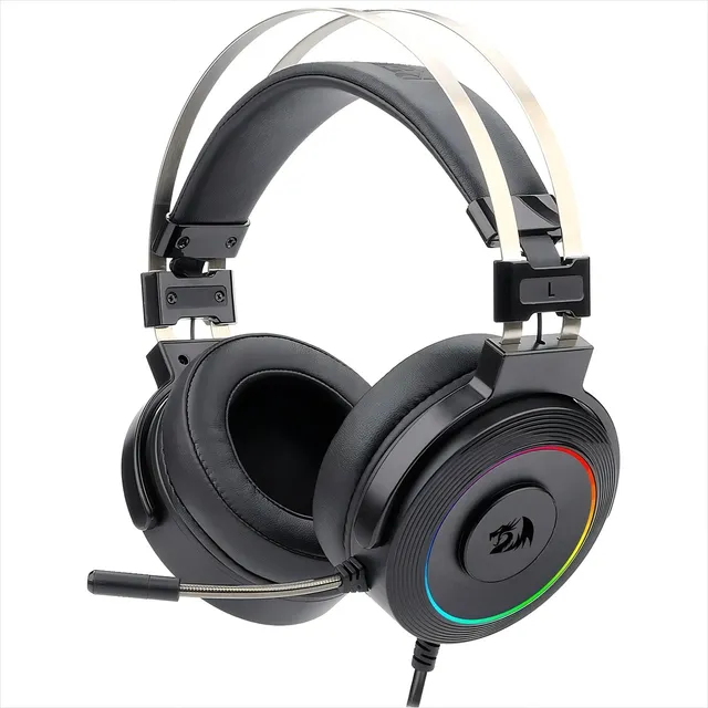 Auriculares gamer alámbrico Redragon Chroma Lamia 2 H320 bla