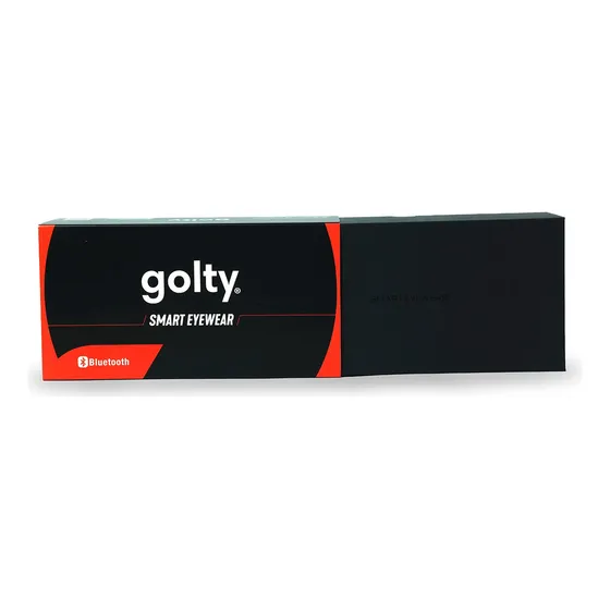 Gafas De Ciclismo Golty Unisex Con Bluetooth Lente Azul Arma
