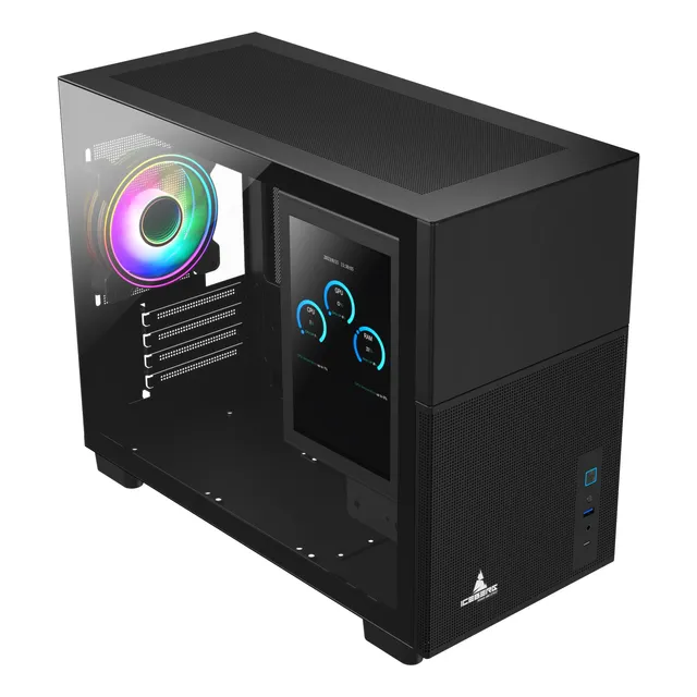 Chasis Iceberg Optical Pro M Negro Pantalla Ips