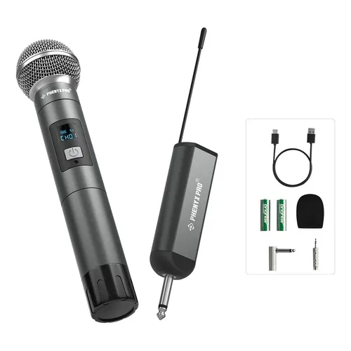 Phenyx Pro Sistema De Micrófono Inalámbrico Digital Dual