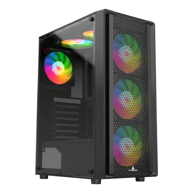 Chasis Gamer Iceberg Flow C 6 Ventiladores Argb