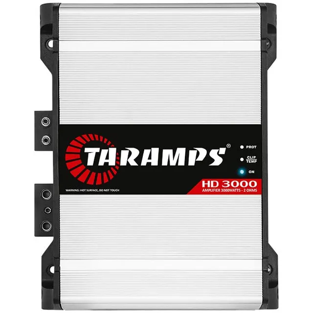 Taramps Hd 3000 2 Ohmios Clase D Amplificador Overol De Rang