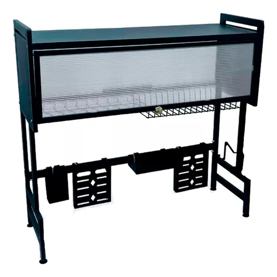 Platero Con Gabinete Organizador Y Escurridor