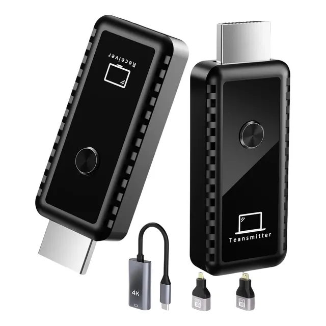Extensor Hdmi Transmisor Receptor Usb Video Inalambrico 4k
