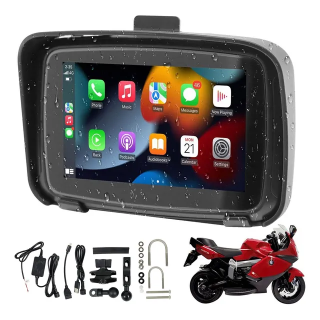 Sunweyer Carplay Portatil Inalambrico Android Auto Para Moto