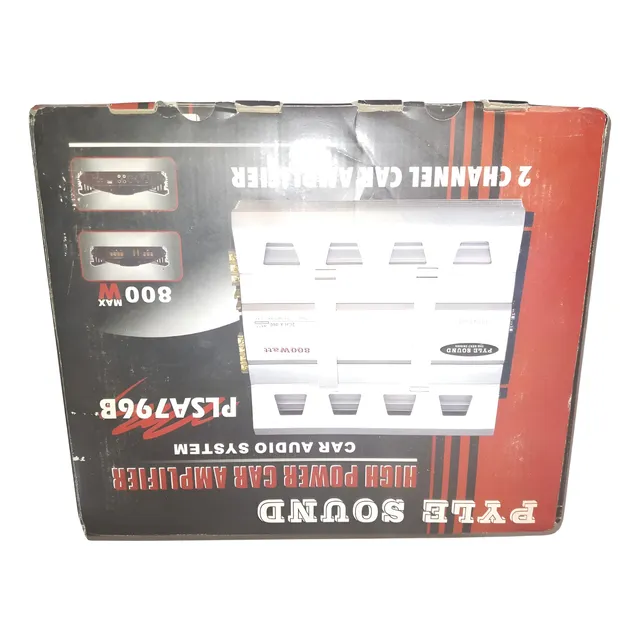Amplificador Planta Sonido Pyle Plsa796b 800 Wats 2canales