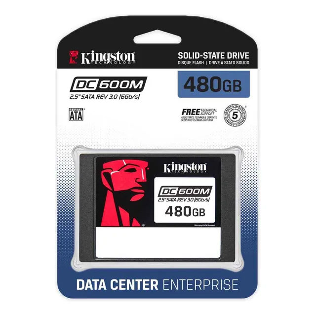 Disco Para Servidor 480gb Kingston Dc600r Ssd Sedc600m/480g