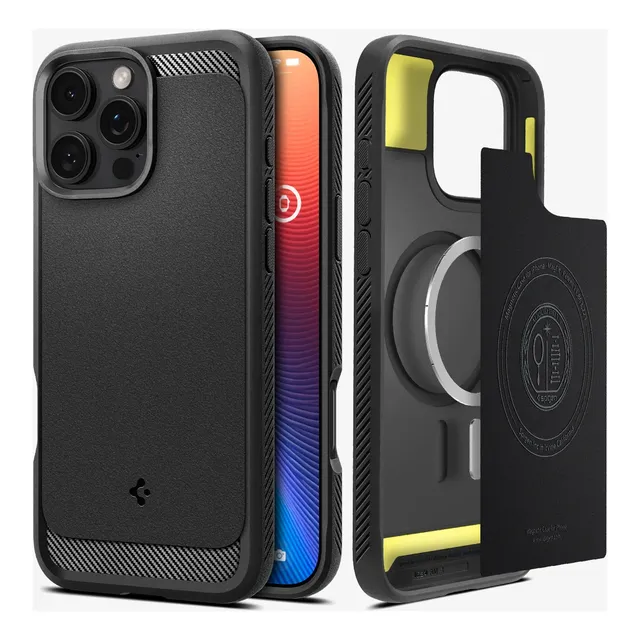 Spigen Rugged Armor Mag Funda Para Apple iPhone 16 Pro Max