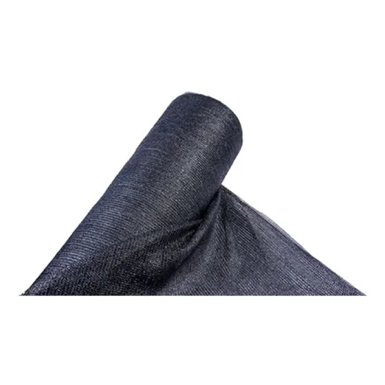 Polisombra Negra * 80% *4 Ancho* 30 Mts L. Mas 10 Broches