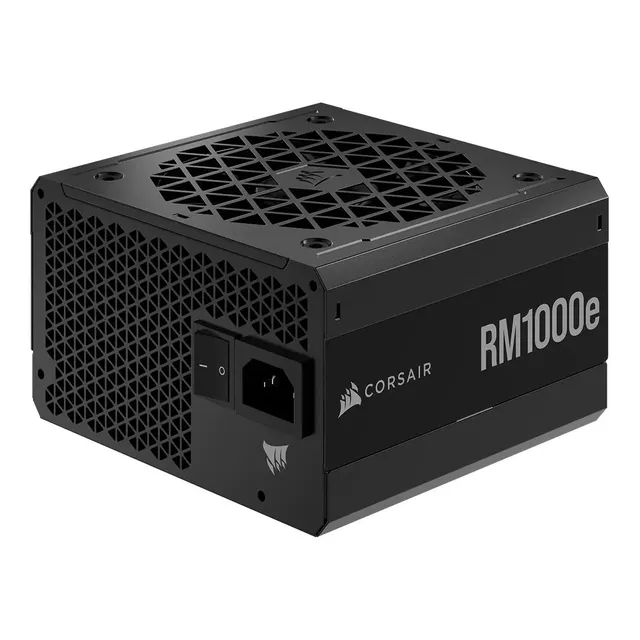 Fuente de poder para PC Corsair Rm1000e 1kW negra 110V
