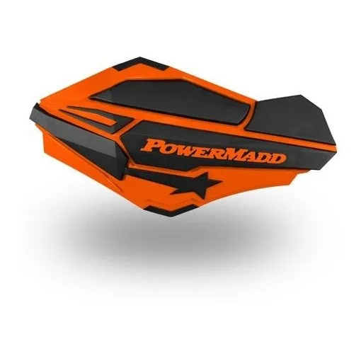 Protector De Manos Powermadd Naranja-negro Sentinel