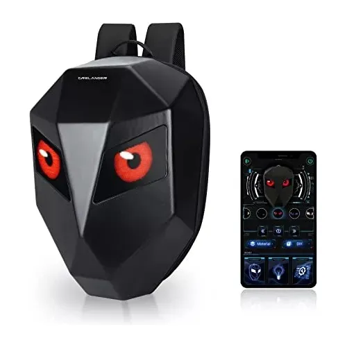 Bolso Para Casco Moteros Ojos Led