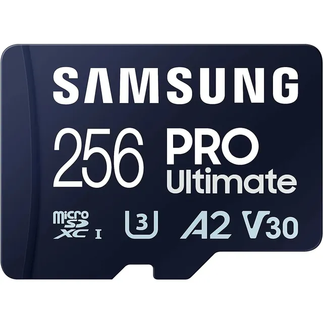 Microsd Samsung Pro Últimate 256 Gb C10 U3 V30 Speed 200 4k