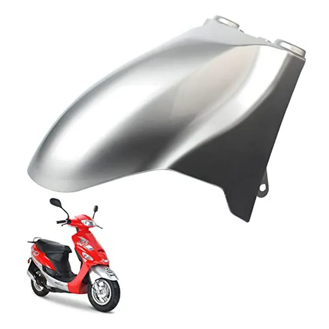 Guardabarros Delantero Plateado Para Scooter Chino 50cc Taot