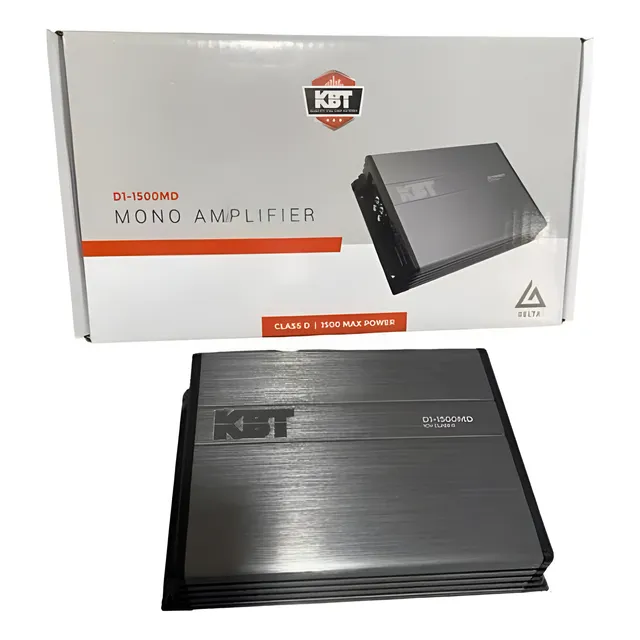 Amplificador Kbt D1500-1md 1500w Clase D 1ch