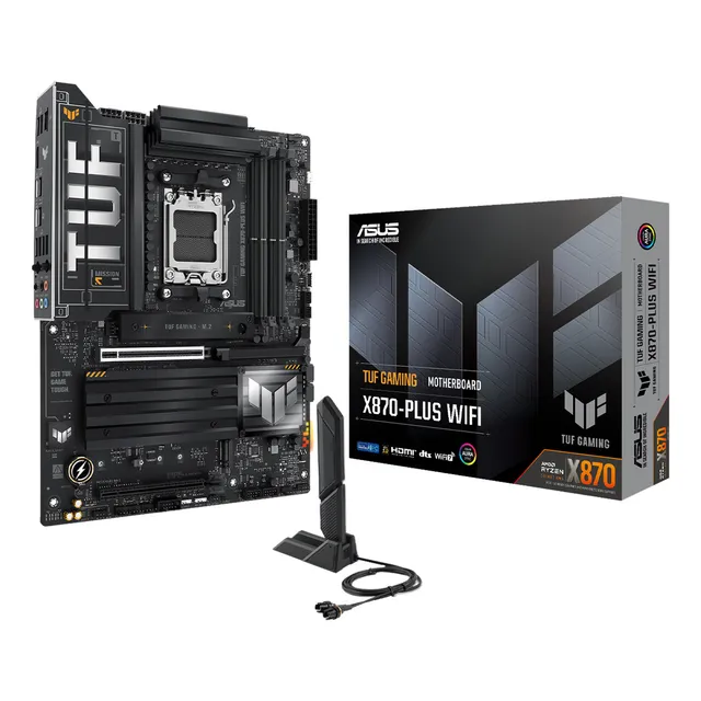 Tarjeta Madre Asus Tuf Gaming X870-plus Wifi Lga Am5 4x Ddr5