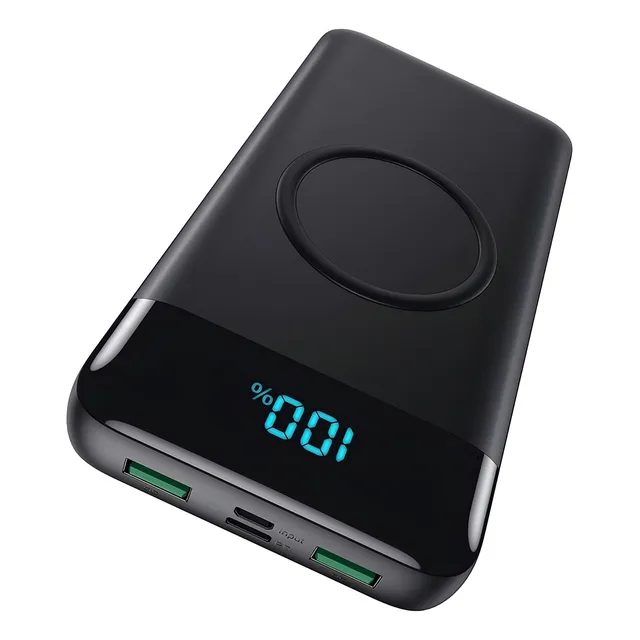 Power Bank HX160Q2 26800 Mah Con Carga Inalámbrica Visor Dig