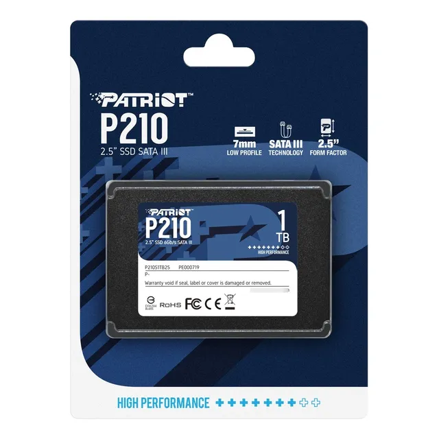 Disco Duro Solido Ssd Patriot P210 1tb Sata