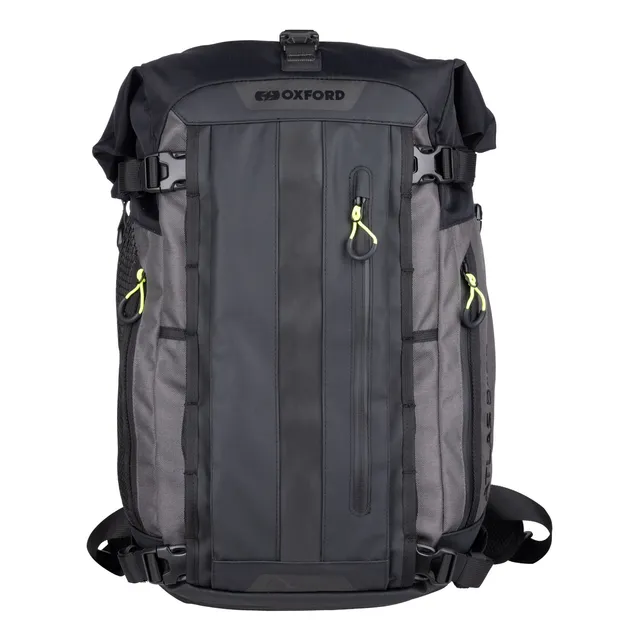 Maleta Oxford Tipo Morral Atlas B-20 Advance Gris/negro
