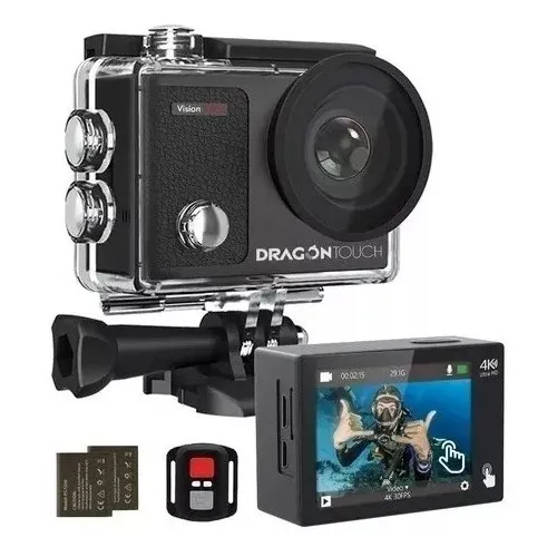 Video Cámara Go Pro 4k Dragontouch Vision 3 Pro Acuatica