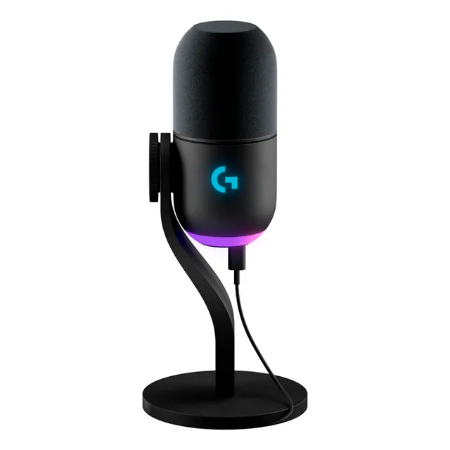 Micrófono Dinámico Logitech Yeti Gx Negro