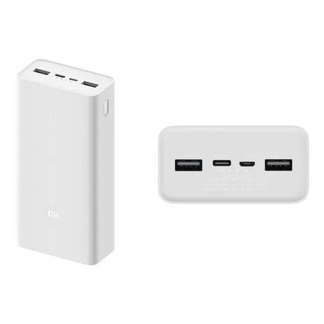 Power Bank Pb3018zm de Xiaomi 30.000 Mah 24w Carga Rápida Co