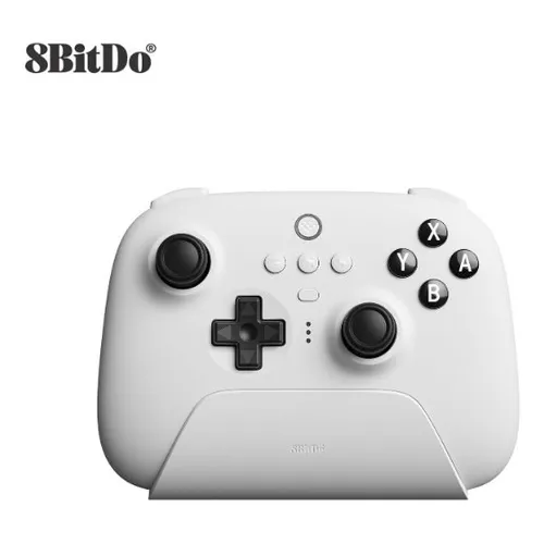 Controlador Inalámbrico 8bitdo Ultimate 2.4Ghz color blanco