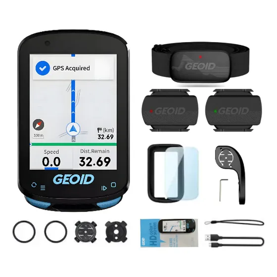 Ciclocomputador Geoid Cc600 + Kit Sensores Completo Nuevo