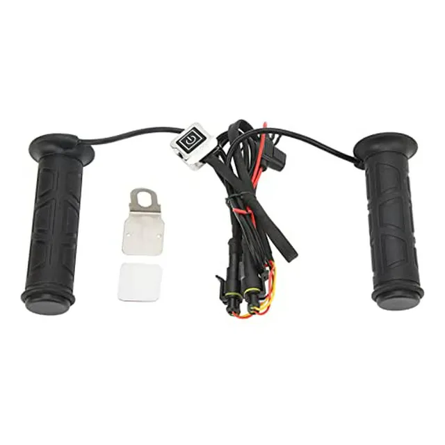 Puños Calefactables Para Moto, 12v, Ajustables, Atv