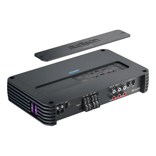 Audison Sr4.500 Amplificador 4 Canales. 880w De Potencia.