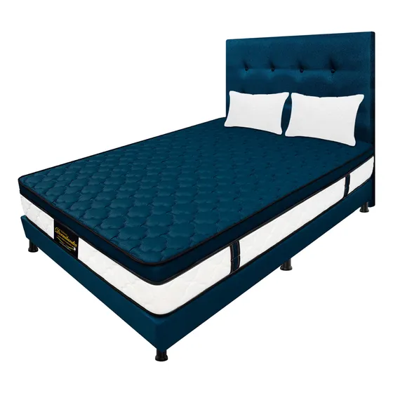 Colchon Dormilandia Dublín Café Doble+basecama+cabecero+obse