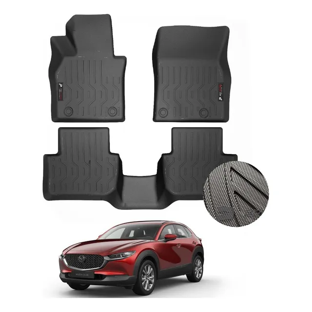 Tapetes Mazda Cx30 Termoformados 2filas Pro-s