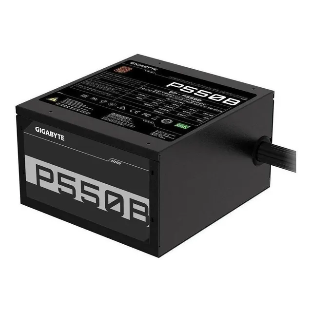 Fuente de poder para PC Gigabyte GP-P550B 550W black 110V