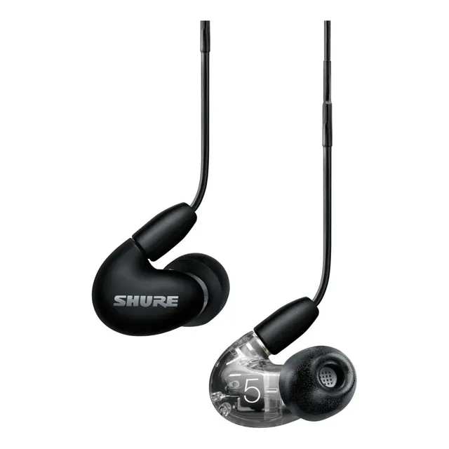 Audífono Aonic 5 Shure Negro Se53babk+uni