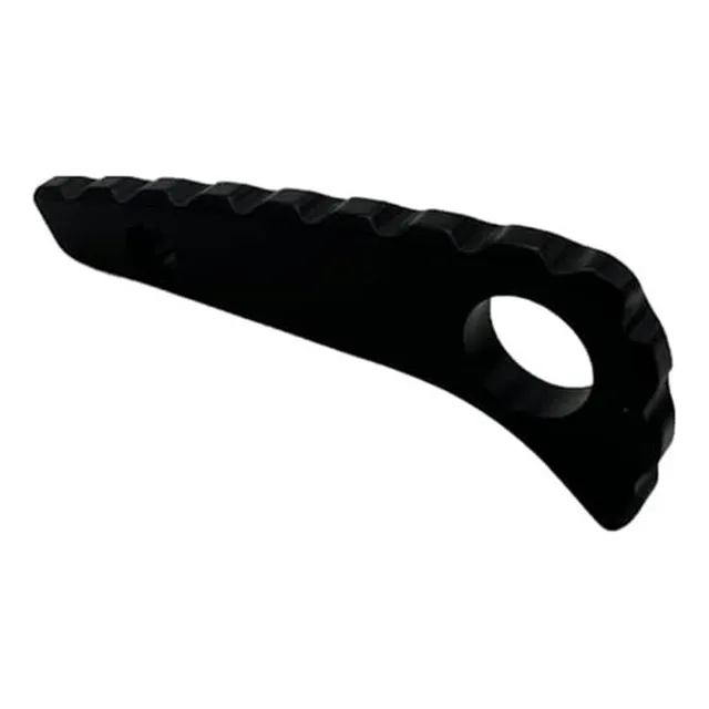 Espaciador Trasero De Titanio Anodizado Para C81 (negro)