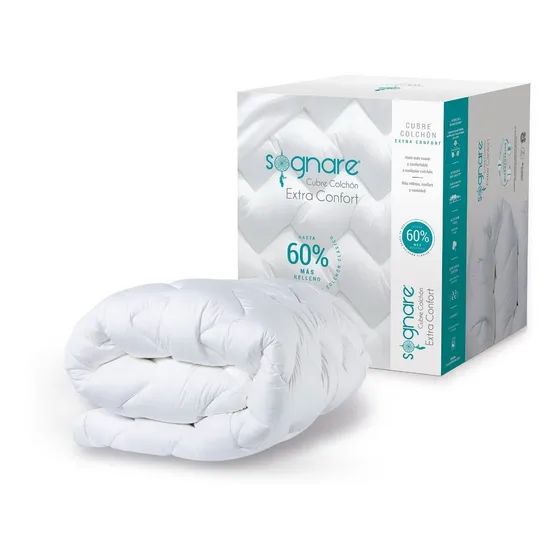 Cubre Colchón Sognare® Extra Conforts relleno Plus Matrimoni