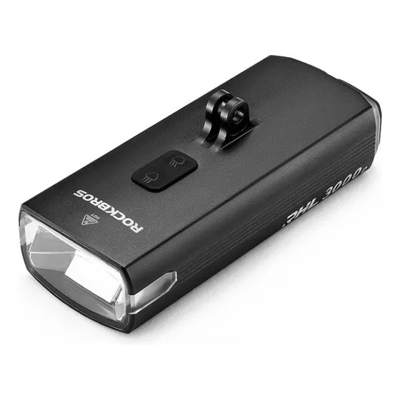 Luz Delantera Rockbros 3000 Lumen Power Bank Bicicleta