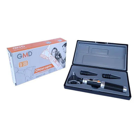 Otoscopio Fibra Optica Luz Led G M D