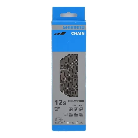 Cadena Shimano M9100 12v Cadenilla Bicicleta Xtr
