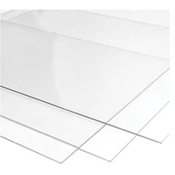 Lamina De Acrilico Transparente En 10 Mm De 90cms X 1,2m
