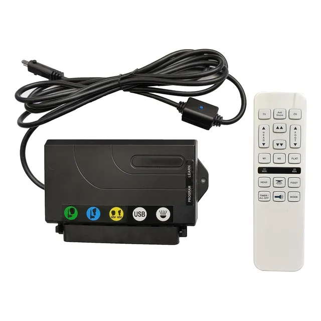 Control Remoto Inalambrico Para Cama Ajustable Con Masaje Vi