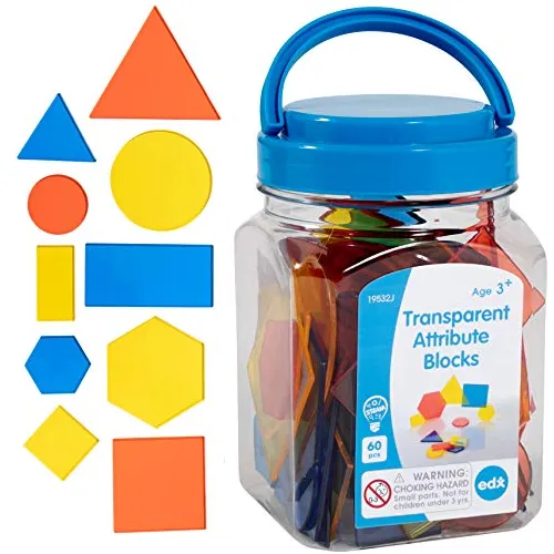 Bloques De Atributos Transparentes - Juego De Mini Tarr...