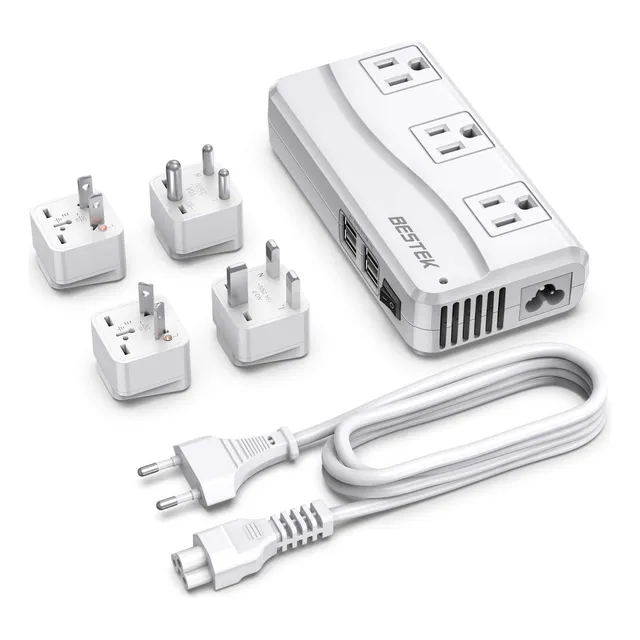 Bestek Adaptador De Viaje Universal 100-220v A 110v Converti