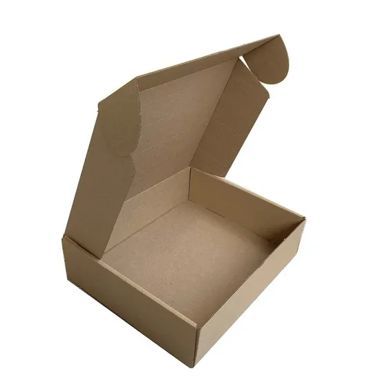 50 Cajas De Cajas Cartón De 34cm X 25cm X 10cm Plegable