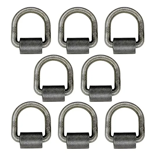 (paquete De 8) Anclaje De Anillo D Giratorio De 1/2 Pul...