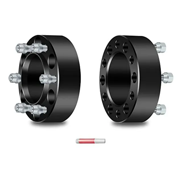 Eccpp 2 Pcs Spacers 6 Lug 2 Para Toyota 4runner, Fj Cruiser